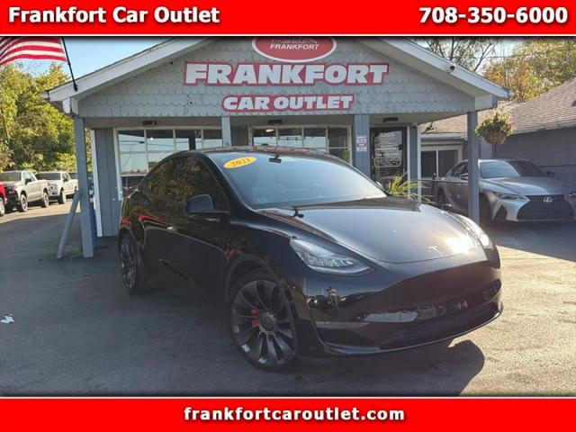 2021 Tesla Model Y Performance Dual Motor All-Wheel Drive for sale in Frankfort, IL