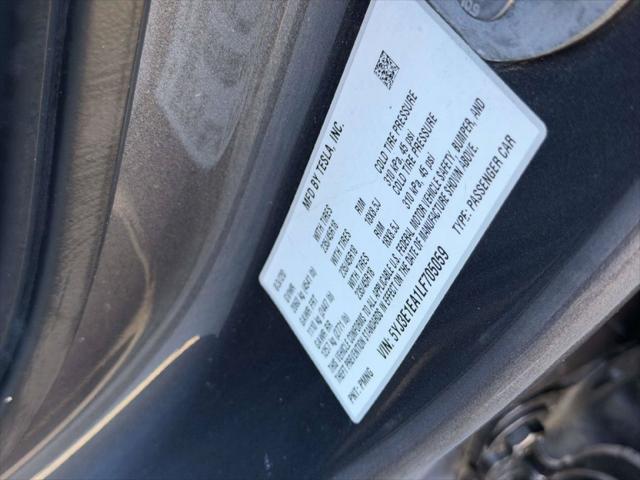 2020 Tesla Model 3 Unknown