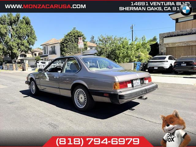 1987 BMW 6 Series 635CSi for sale in Sherman Oaks, CA