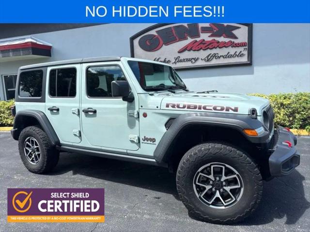 2024 Jeep Wrangler 4-Door Rubicon 4x4 for sale in Melbourne, FL