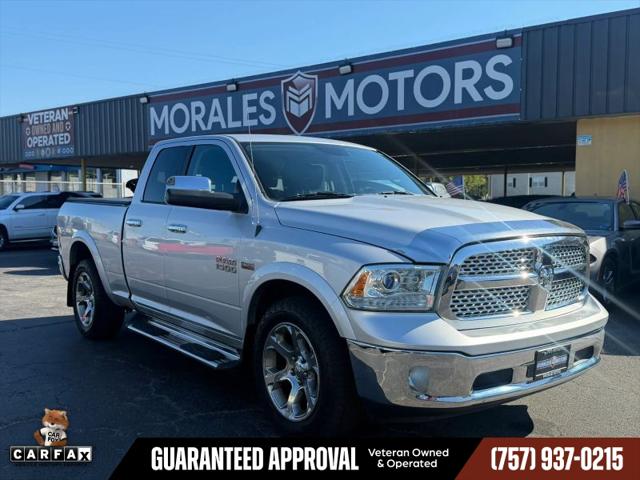 2017 Ram 1500 Laramie Quad Cab 4x4 64 Box for sale in Norfolk, VA