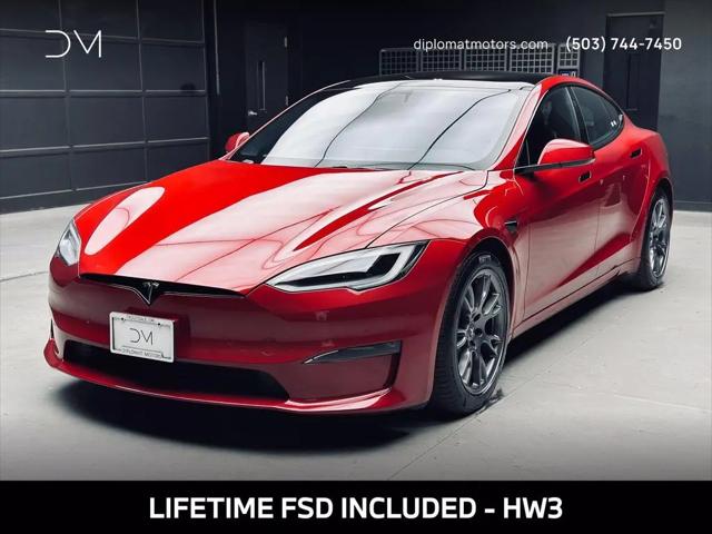 2021 Tesla Model S Plaid Tri Motor All-Wheel Drive for sale in Troutdale, OR