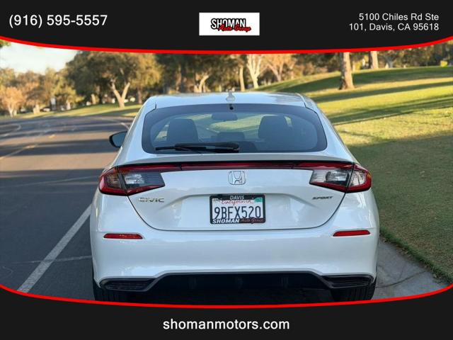 2022 Honda Civic Sport