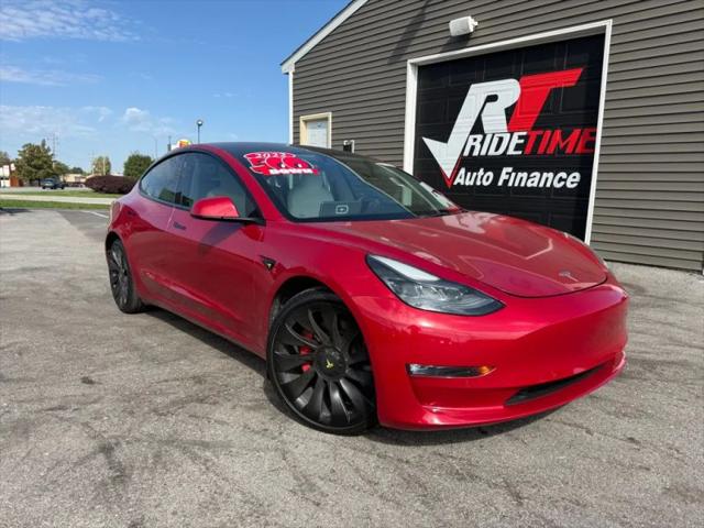2022 Tesla Model 3 Performance Dual Motor All-Wheel Drive for sale in Crown Point, IN