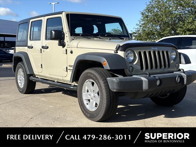 2017 Jeep Wrangler Unlimited Sport 4x4 for sale in Bentonville, AR