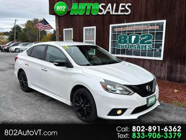 2018 Nissan Sentra SR for sale in Milton, VT