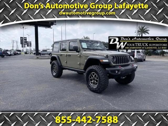 2025 Jeep Wrangler 4-Door Rubicon 4x4 for sale in Lafayette, LA