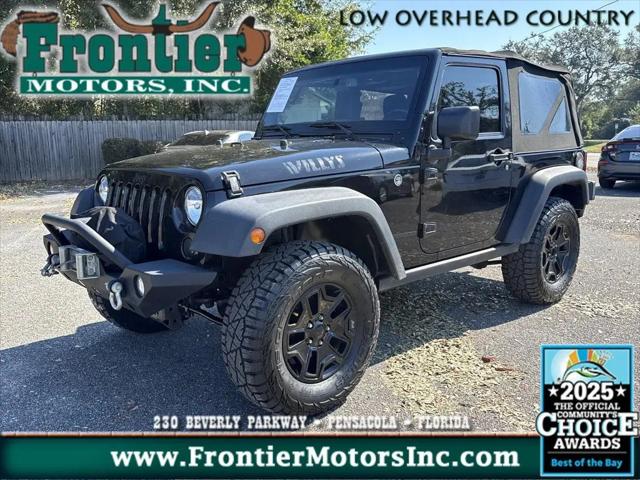 2017 Jeep Wrangler Willys Wheeler 4x4 for sale in Pensacola, FL