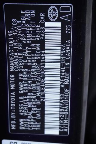 2009 Toyota Matrix S