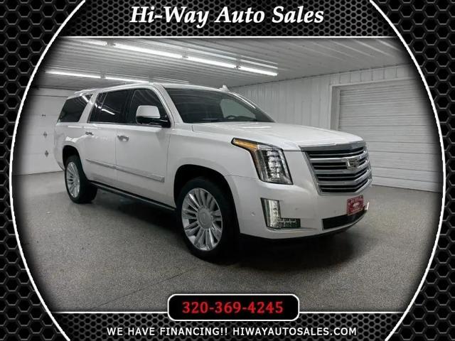 2019 Cadillac Escalade ESV Platinum for sale in Pease, MN