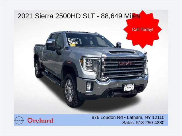 2021 GMC Sierra 2500HD 4WD Crew Cab Standard Bed SLT for sale in Latham, NY