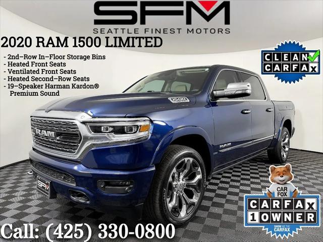 2020 Ram 1500 Limited Crew Cab 4x4 57 Box for sale in Lynnwood, WA