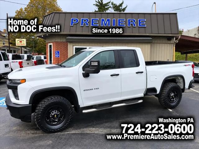 2020 Chevrolet Silverado 2500HD 4WD Double Cab Standard Bed WT for sale in Washington, PA