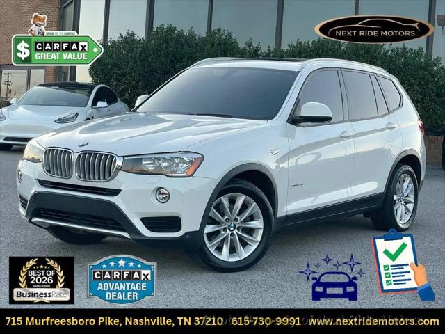2016 BMW X3 xDrive28i for sale in Nashville, TN