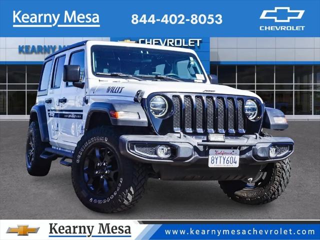 2021 Jeep Wrangler Willys 4x4 for sale in San Diego, CA