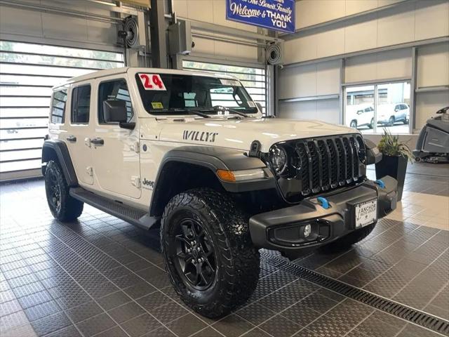 2024 Jeep Wrangler 4xe Willys 4xe for sale in North Smithfield, RI
