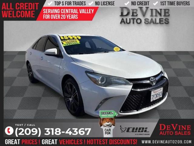 2016 Toyota Camry SE for sale in Modesto, CA