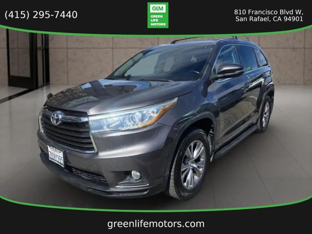2015 Toyota Highlander XLE V6 for sale in San Rafael, CA