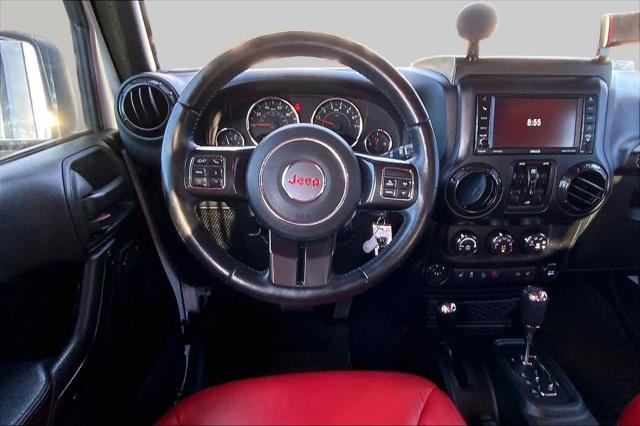 Used 2017 Jeep Wrangler Unlimited Smoky Mountain 4x4 For Sale in Lubbock, TX