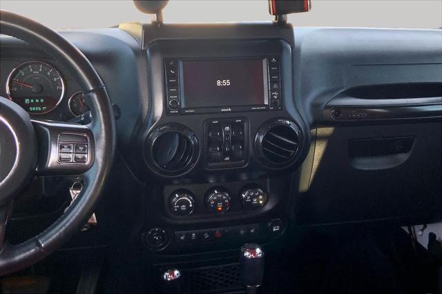 Used 2017 Jeep Wrangler Unlimited Smoky Mountain 4x4 For Sale in Lubbock, TX