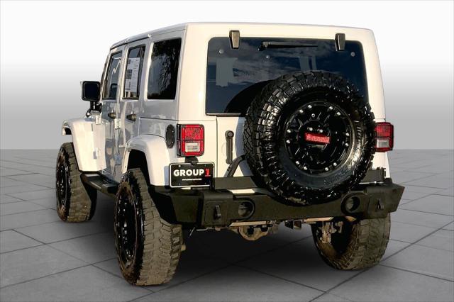 Used 2017 Jeep Wrangler Unlimited Smoky Mountain 4x4 For Sale in Lubbock, TX