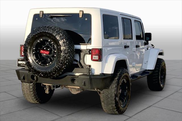 Used 2017 Jeep Wrangler Unlimited Smoky Mountain 4x4 For Sale in Lubbock, TX