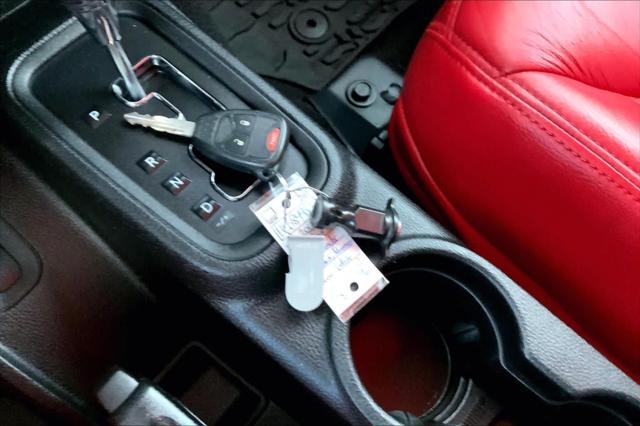 Used 2017 Jeep Wrangler Unlimited Smoky Mountain 4x4 For Sale in Lubbock, TX