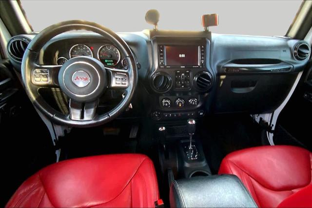 Used 2017 Jeep Wrangler Unlimited Smoky Mountain 4x4 For Sale in Lubbock, TX