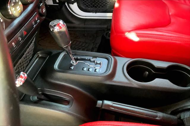 Used 2017 Jeep Wrangler Unlimited Smoky Mountain 4x4 For Sale in Lubbock, TX