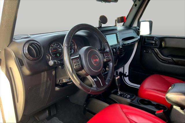 Used 2017 Jeep Wrangler Unlimited Smoky Mountain 4x4 For Sale in Lubbock, TX