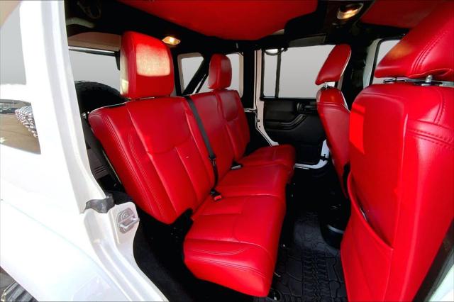 Used 2017 Jeep Wrangler Unlimited Smoky Mountain 4x4 For Sale in Lubbock, TX