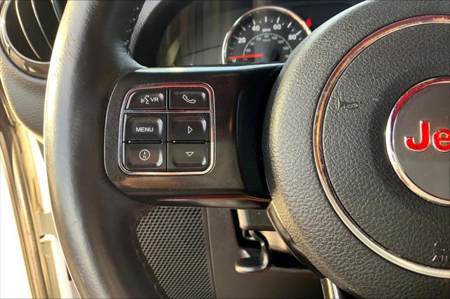 Used 2017 Jeep Wrangler Unlimited Smoky Mountain 4x4 For Sale in Lubbock, TX