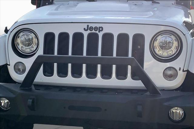Used 2017 Jeep Wrangler Unlimited Smoky Mountain 4x4 For Sale in Lubbock, TX