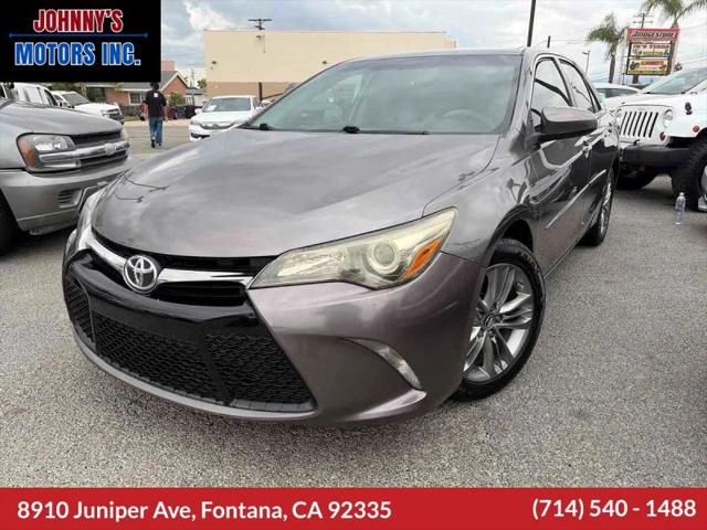 2015 Toyota Camry XLE for sale in Fontana, CA