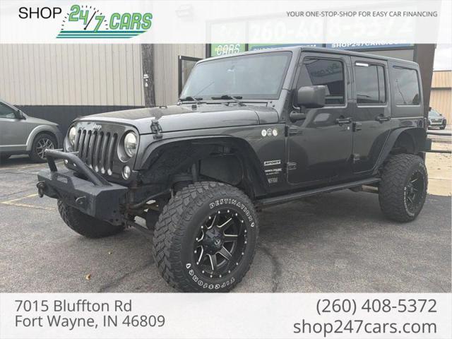 2018 Jeep Wrangler JK Unlimited Sport S 4x4 for sale in Larwill, IN