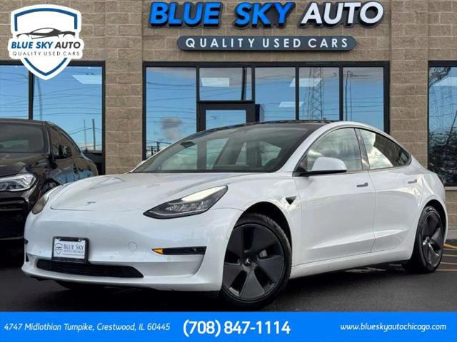 2021 Tesla Model 3 Standard Range Plus Rear-Wheel Drive for sale in Chicago, IL