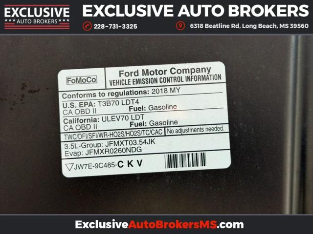 2018 Ford F-150 Platinum