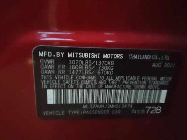 2021 Mitsubishi Mirage ES