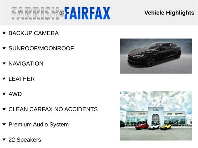 2021 Tesla Model S Plaid Tri Motor All-Wheel Drive