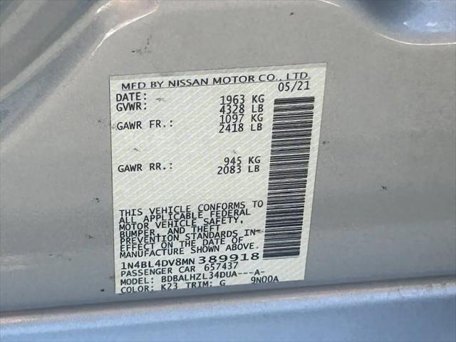 2021 Nissan Altima SV FWD