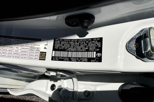 Certified Used 2026 Wind Chill Pearl/Midnight Black Metallic Toyota SE image 66