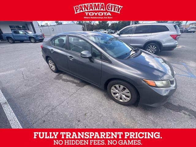 2012 Honda Civic LX for sale in Panama City, FL