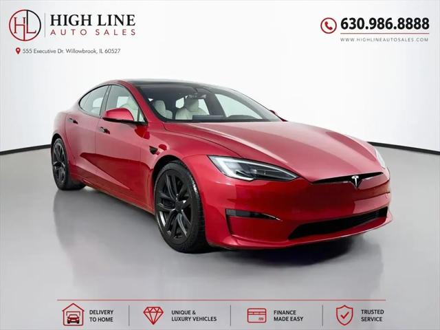 2022 Tesla Model S Plaid Tri Motor All-Wheel Drive for sale in Willowbrook, IL