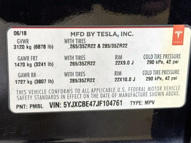 2018 Tesla Model X P100D
