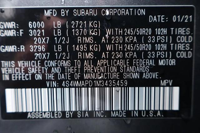 2021 Subaru Ascent Limited