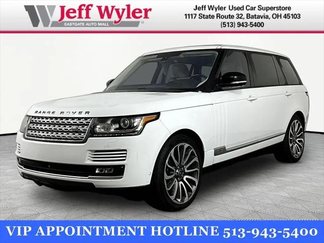 2016 Land Rover Range Rover 5.0L V8 Supercharged for sale near BATAVIA, OH