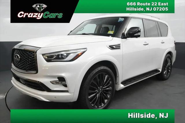 2021 INFINITI QX80 PREMIUM SELECT AWD for sale in Hillside, NJ