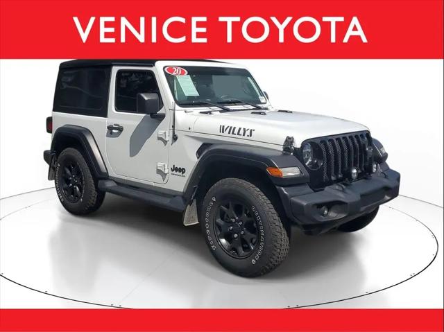 2020 Jeep Wrangler Willys 4x4 for sale in Venice, FL