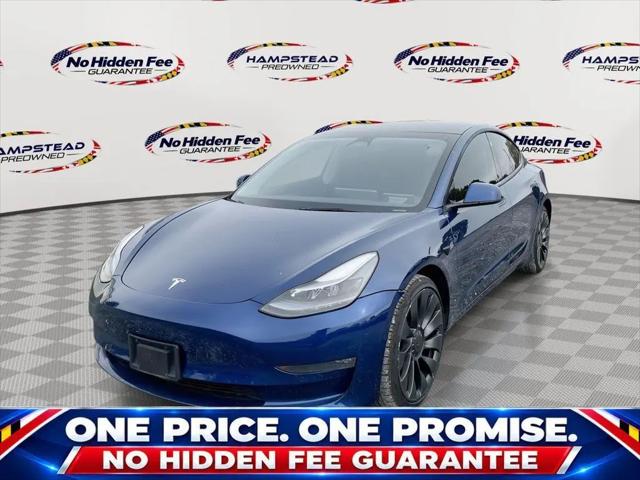 2022 Tesla Model 3 Performance Dual Motor All-Wheel Drive for sale in Hampstead, MD