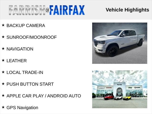 2021 RAM 1500 Laramie Crew Cab 4x4 57 Box 2021 RAM 1500 Laramie Crew Cab 4x4 57 Box